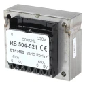RS PRO 5 to 24 V ac 2 Output Through Hole PCB Transformer, RoHS, CE, IEC/BS/EN 61558-2-6, AS/NZS 61558.1, IEC/BS/EN 504-521