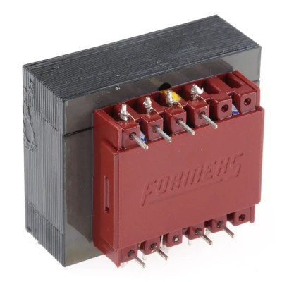 RS PRO 6 to 15 V ac 2 Output Through Hole PCB Transformer, UL94-V0 Flame Retardant, Thermal Fuse, IEC/BS/EN 61558-1 504-707