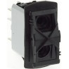 APEM DPDT Panel Mount Nylon Housing On-Off-On Rocker Switch 5A 24V DC 125V AC KR49CAKXXG