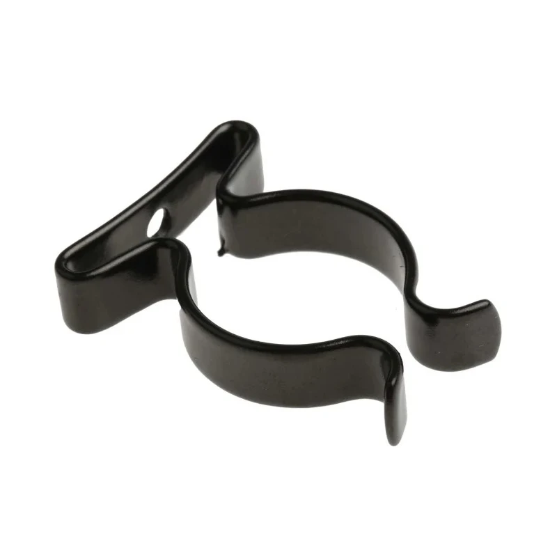 RS PRO 25.4 mm Nylon Coated Stainless Steel Spring Clip with 7.94 mm Height and 3.6 mm Fixing Hole Diameter 507-781