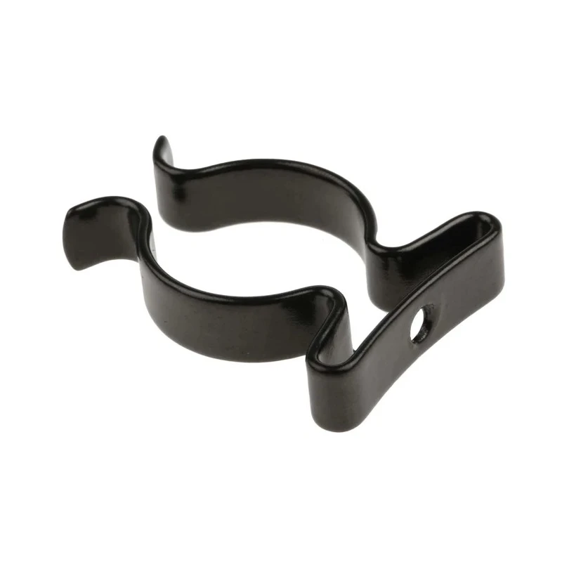 RS PRO 25.4 mm Nylon Coated Stainless Steel Spring Clip with 7.94 mm Height and 3.6 mm Fixing Hole Diameter 507-781