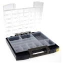 Raaco Blue Polycarbonate Polypropylene 14 Cell Compartment Box 55 mm x 354 mm x 323 mm 138345