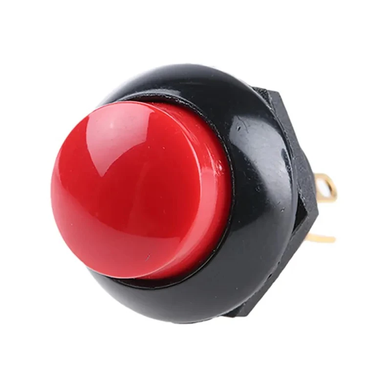 Otto P9 Series Push Button Switch Momentary Panel 0.5 in Cutout SPDT Red LED IP68 28 V dc 115 V ac P9213121W