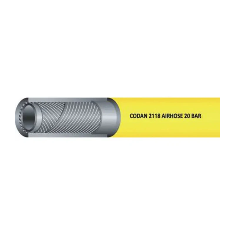 RS PRO Ethylene Propylene Diene Monomer Hose Pipe 25.5 mm ID, 36 mm OD, Yellow, 25 m 486-609