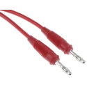 Hirschmann Test & Measurement Red Silicone Rubber Test Lead 10A, 60V DC, 1m Length 973388301