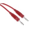 Hirschmann Test & Measurement Red Silicone Rubber Test Lead 10A, 60V DC, 1m Length 973388301