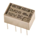 TE Connectivity PCB Signal Relay 12V DC Coil 2A DPDT IM26TS 3-1462039-2