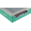 RS PRO 32 Cell Green Polypropylene Compartment Box 57 mm x 338 mm x 260 mm 515-603