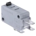 Honeywell Technologies Plunger Micro Switch, Tab Terminal, 16A, 250V, SPDT V15T16-EZ100