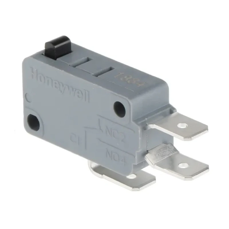 Honeywell Technologies Plunger Micro Switch, Tab Terminal, 16A, 250 V AC, SPDT V15T16-CZ100