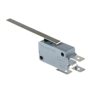 Honeywell Technologies Long Leaf Lever Micro Switch, Tab Terminal, 16A, 250 V ac, SPDT V15T16-CZ100A03