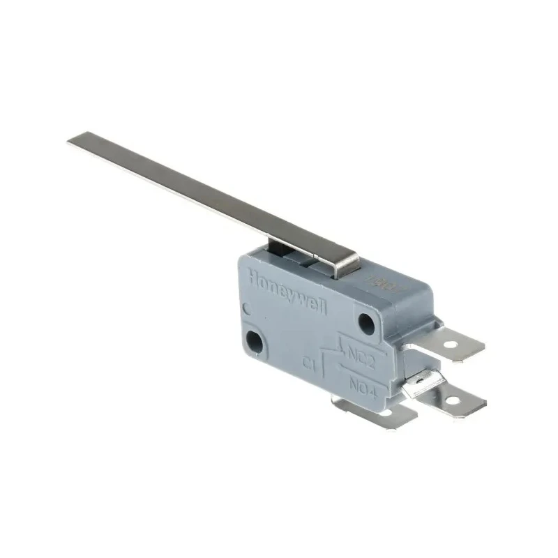 Honeywell Technologies Long Leaf Lever Micro Switch, Tab Terminal, 16A, 250 V ac, SPDT V15T16-CZ100A03