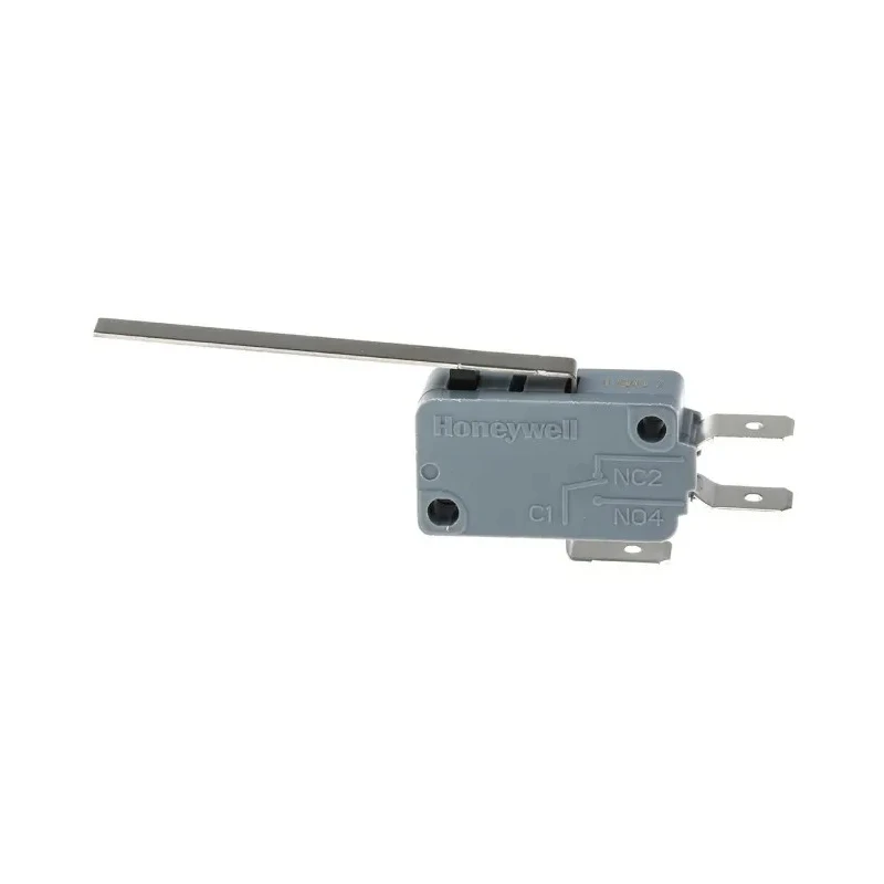 Honeywell Technologies Long Leaf Lever Micro Switch, Tab Terminal, 16A, 250 V ac, SPDT V15T16-CZ100A03
