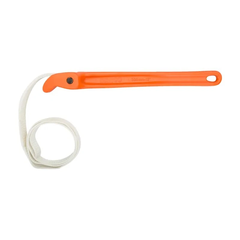 Bahco High Capacity 220 mm Jaw Capacity Strap Wrench Metal Handle 305mm Overall Length 375-8