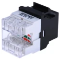 Molex CES Cat6 RJ45 8-Port UTP Shielding Jack KSJ-00033-BK