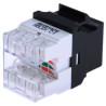 Molex CES Cat6 RJ45 8-Port UTP Shielding Jack KSJ-00033-BK