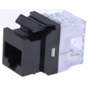 Molex CES Cat6 RJ45 8-Port UTP Shielding Jack KSJ-00033-BK