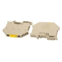 RS PRO Disconnect Terminal Block Brown, 0.2mm² to 4 mm², 1-Level, Screw Termination, 600V, 15A 501-853