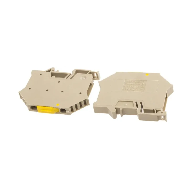 RS PRO Disconnect Terminal Block Brown, 0.2mm² to 4 mm², 1-Level, Screw Termination, 600V, 15A 501-853