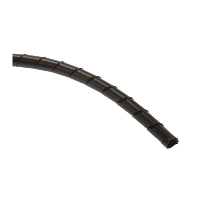 HellermannTyton Spiral Cable Wrap Black Polyamide 6, 20 mm Max Bundle, 4-5 mm Cable Diameter, 30 161-44100 SBPAV04-PA6V0-BK