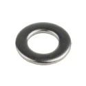 RS PRO Stainless Steel Washers M5, DIN 125A, 6.4mm Inside Diameter, 10.0mm Outside Diameter, 1.0mm Thickness 527-397