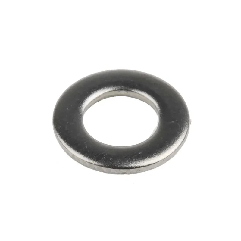 RS PRO Stainless Steel Washers M5, DIN 125A, 6.4mm Inside Diameter, 10.0mm Outside Diameter, 1.0mm Thickness 527-397