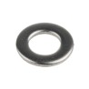 RS PRO Stainless Steel Washers M5, DIN 125A, 6.4mm Inside Diameter, 10.0mm Outside Diameter, 1.0mm Thickness 527-397