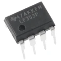 Texas Instruments Operational Amplifier 3 MHz Gain Bandwidth 8-Pin PDIP LF353P