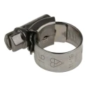 HI-GRIP Stainless Steel Slotted Hex Worm Drive Hose Clip 11-16 mm ID Zinc Plated HGS16BP