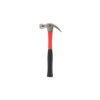 RS PRO Steel Head Claw Hammer with Fibreglass Handle 20oz 325mm 537-007