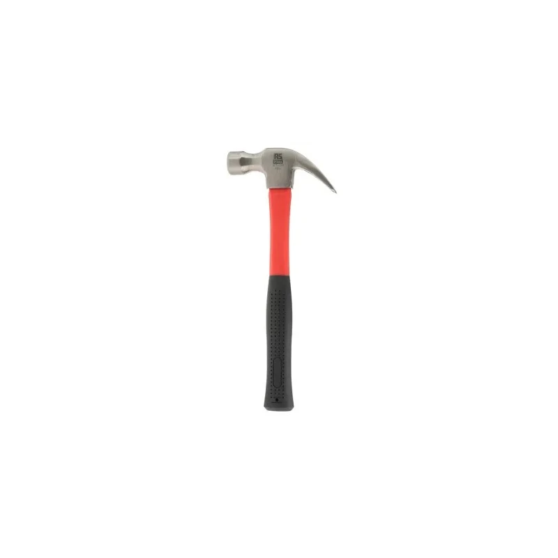 RS PRO Steel Head Claw Hammer with Fibreglass Handle 20oz 325mm 537-007