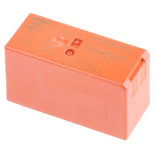 TE Connectivity RT-iPower Series PCB Power Relay 12V dc Coil 16A Switching Current SPST RTS3L012