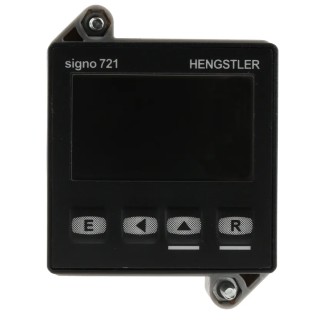 Hengstler SIGNO 721 5 Digit LCD Digital Counter, Panel Mount, 30V DC, 60 kHz 0 721 205