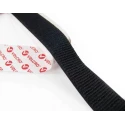 Velcro Black Hook Tape 20mm Width x 5 m Length, Polyamide Material, Operating Temperature -15ºC to 90ºC EB88020330114921