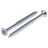 RS PRO Pozidriv Countersunk Steel Wood Screw Bright Zinc 12 Thread 3in Length 521-260