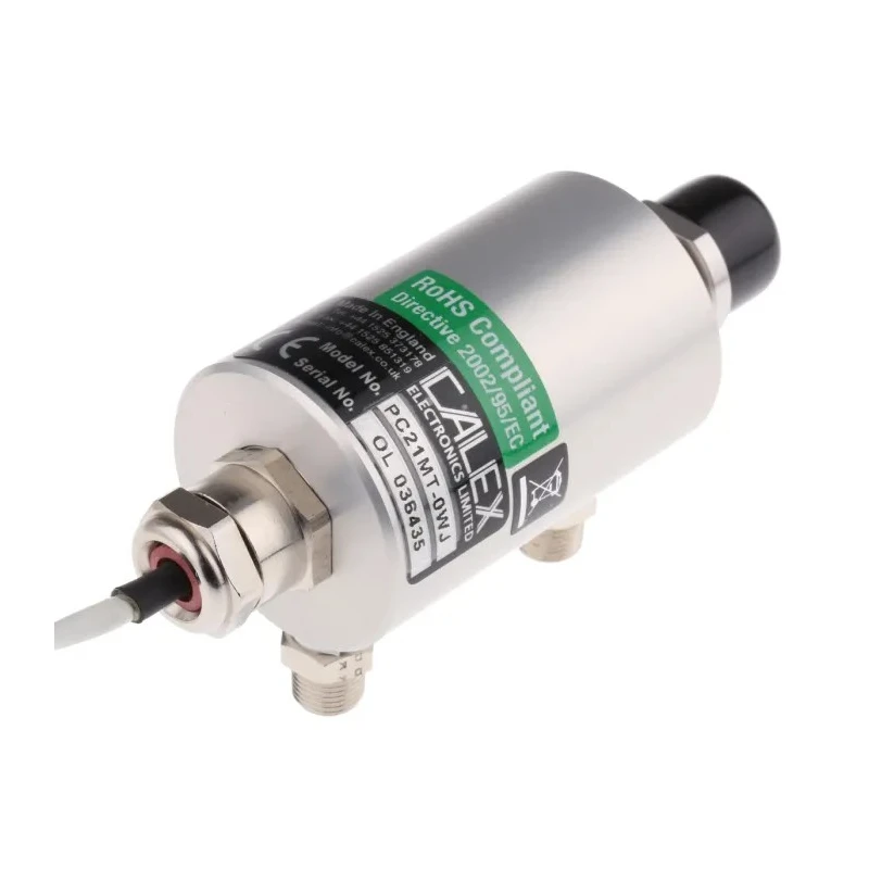 Calex Infrared Temperature Sensor 1 m Cable, 0 °C to 250 °C, Screw Mount, IP65, Aluminium & 316 Stainless Steel PC21MT-0WJ