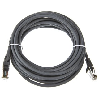 RS PRO Cat5e Ethernet Cable 5 m Grey RJ45 Male to RJ45 Male U/UTP Low Smoke Zero Halogen 556-275