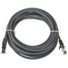 RS PRO Cat5e Ethernet Cable 5 m Grey RJ45 Male to RJ45 Male U/UTP Low Smoke Zero Halogen 556-275