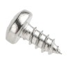 RS PRO Stainless Steel Plain Pan Head Pozidriv Self-Tapping Screw 6.5 mm Length N°4 521-535