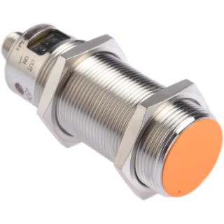 ifm electronic Threaded Barrel Capacitive Proximity Sensor 8 mm Detection M30 Thread PNP 100mA 36V DC KI5085