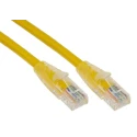 RS PRO Cat5e Ethernet Cable 1 m Yellow RJ45 Male to RJ45 Male U/UTP PVC 30V 24 AWG 556-411