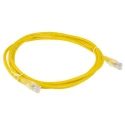 RS PRO Cat5e Ethernet Cable, 2 m, Yellow RJ45 Male to RJ45 Male, U/UTP PVC 556-421