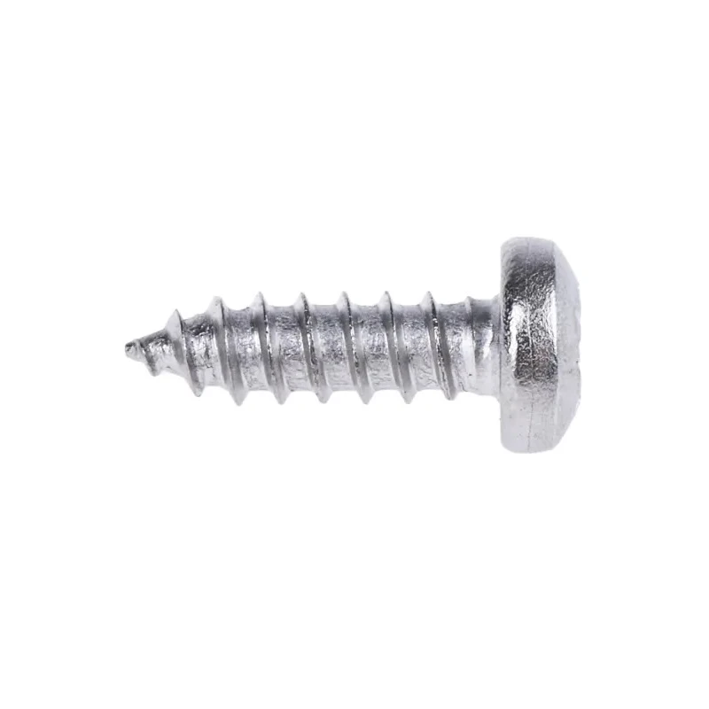 RS PRO Stainless Steel Pan Head Pozidriv Self-Tapping Screw 9.5 mm Length, Thread Size 4, Grade A2 521-541