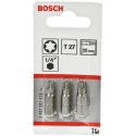 Bosch Screwdriver Bit 1/4 in Tip T27 Hex Drive 25 mm Overall Length 2607001619