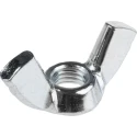 RS PRO 24 mm Bright Zinc Stainless Steel Wingnut M5 521-866