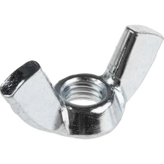 RS PRO 24 mm Bright Zinc Stainless Steel Wingnut M5 521-866