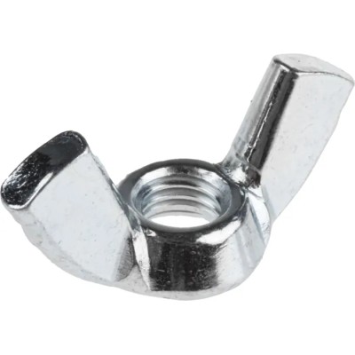 RS PRO 24 mm Bright Zinc Stainless Steel Wingnut M5 521-866