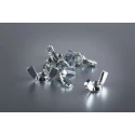 RS PRO 24 mm Bright Zinc Stainless Steel Wingnut M5 521-866