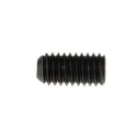 RS PRO Steel M3 x 6 mm Grub Screw Plain Cup Black DIN 916 529-911