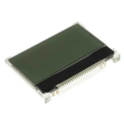 Displaytech 64128K Graphic LED LCD Monochrome Display Black on Red, Blue, Green 64128K-FC-BW-RGB